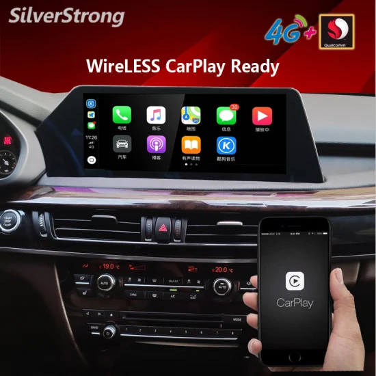 Автомобильная магнитола с экраном Android 11 12,3 дюйма для BMW X5 E70 X6 E71 2007 г.